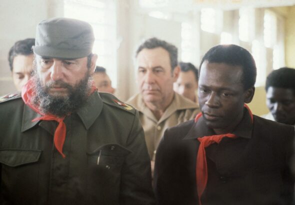 Cuban And Angolan Leaders Fidel Castro And Jose Eduardo Dos Santos. File photo.