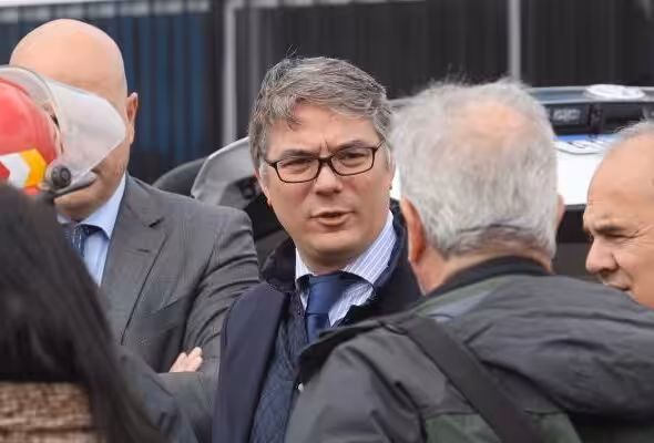 Federal Judge Federico Villena, known for "zigzagging" in Argentine politics to climb the ladder of the Argentine justice system, is in charge of the Venezuelan Emtrasur cargo plane case. Photo: Hernan Zenteno/La Nación.