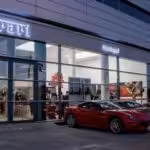 This photo of a Ferrari store in eastern Caracas, that opened a few months ago, has ignited a debate about the real dimension of Venezuela's economic recovery. File photo.