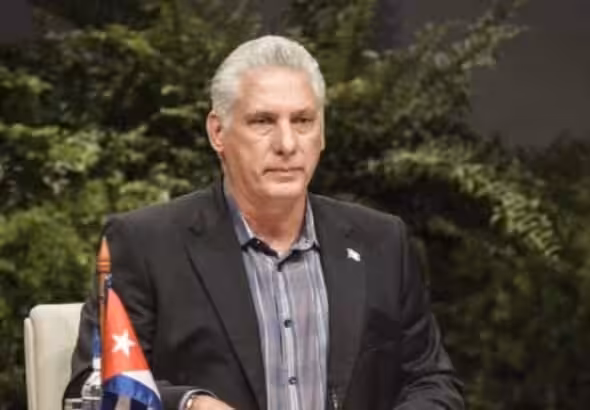 Miguel Díaz-Canel President of Cuba and First Secretary of the Communist Party of Cuba (PCC). Photo: Prensa Latina.