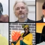 Just a few of the political prisoners in the United States (from top-left to bottom-right): Mumia Abu-Jamal, Julian Assange, Alex Saab, Leonard Peltier, Joy Powell, Veronza Bowers. Photo: Multipolarista.com.