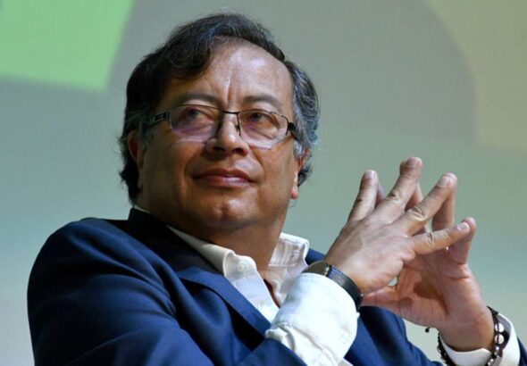 President of Colombia Gustavo Petro. Photo: Daniel Munoz/VIEW press/Corbis via Getty Images.