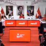 PSUV authorities, led by Diosdado Cabello, issued statements about the result of grassroots elections this Monday, September 5, 2022. Photo: PSUV.