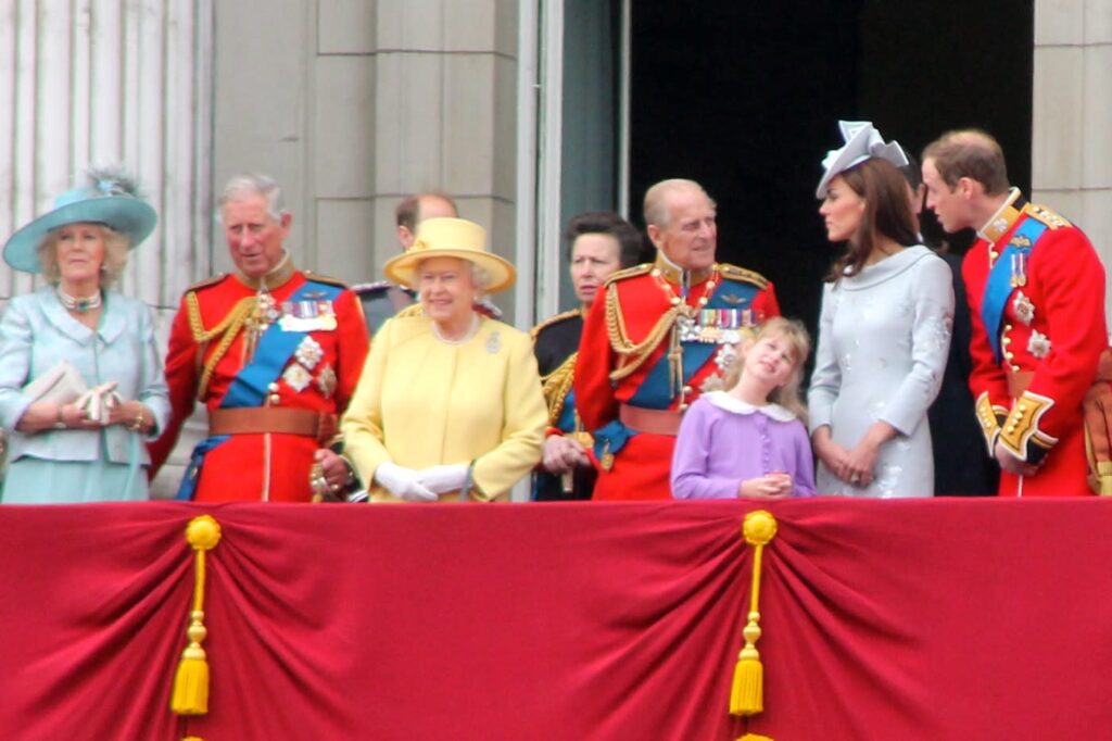 The British Royal Family, June 2012. Photo: Carfax2 on wikimedia commons.