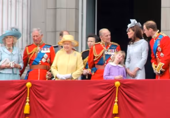 The British Royal Family, June 2012. Photo: Carfax2 on wikimedia commons.