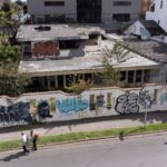 View of the Venezuelan Consulate in Bogotá on August 31, 2022. Photo: Juan Carlos Zapata/El Pais.