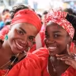 Two Afro-Venezuelan women. The International Day for People of African Descent has been celebrated since 2021. Photo: Twitter/@DrodriguezMinci.