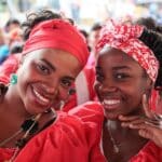 Two Afro-Venezuelan women. The International Day for People of African Descent has been celebrated since 2021. Photo: Twitter/@DrodriguezMinci.