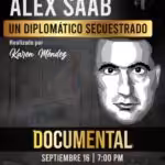 Poster of the documentary Alex Saab, A Kidnapped Diplomat. Photo: Alex Saab Foundation.