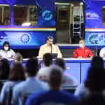 President Maduro launches a comprehensive plan for the recovery of the Caracas Metro, at an event in the workshops of the Caracas Metro. Photo: Presidential Press.