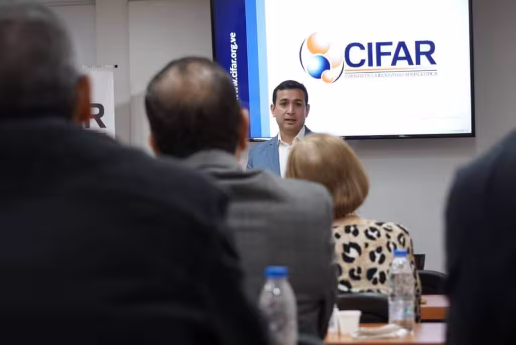 Tito López, president of Cifar. Photo: Twitter/@JohannAlvarez8.