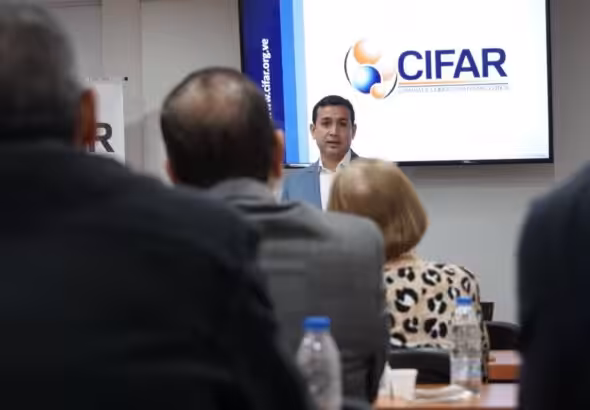 Tito López, president of Cifar. Photo: Twitter/@JohannAlvarez8.