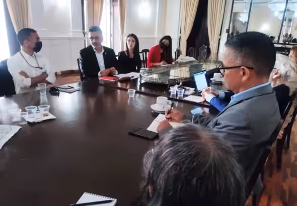 Meeting of the Commission for the Clarification of Historical Truth, Justice and Reparations for Colonial Rule and its Consequences in Venezuela. Photo: Ultimas Noticias.