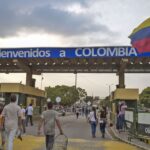 Border crossing between Colombia and Venezuela in Táchira state. Photo: RedRadioVE.