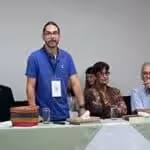 (From left to right) Venezuelan Minister for Culture Ernesto Villegas, Minister for Information Freddy Náñez, Colimbian Minister for Culture Patricia Ariza and the Mayor of Cúcuta Jairo Yánez. Photo: Correo del Orinoco.