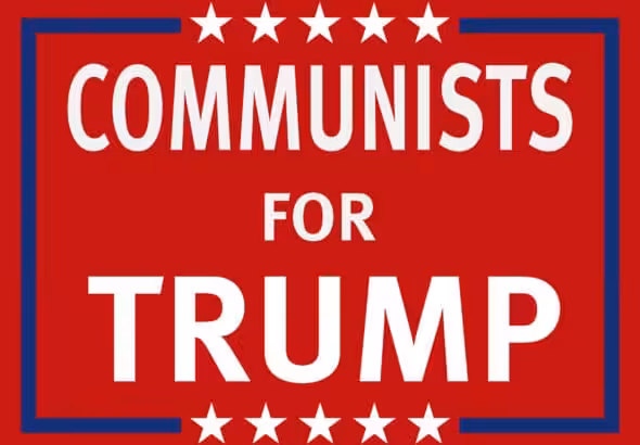 "MAGA Communism" wants to keep the US imperialist structure intact. Photo: Twitter/@ComradeKingZ