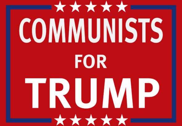 "MAGA Communism" wants to keep the US imperialist structure intact. Photo: Twitter/@ComradeKingZ