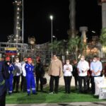 President Maduro meets with oil sector workers of PDVSA's José Antonio Anzoátegui Petroleum and Petrochemical Complex. Photo: VTV.