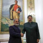 Nicolás Maduro receives OPEC Secretary General Haitham Al Ghais in Miraflores. File photo.
