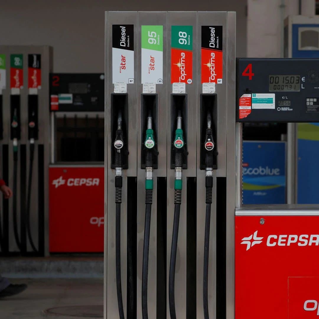 A fuel station showing prices of different types and brands of fuel. Photo: Reuters/Jon Nazca.