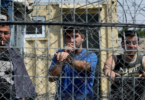 Imprisoned Palestinians. Photo: WAFA.