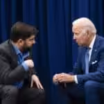 Chilean president, Gabriel Boric (left) and US president, Joe Biden (right). File photo