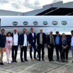 Colombian delegation headed by Chancellor Álvaro Leyva and Senator Ivan Cepeda during its arrival to Cuba, a few hours after Gustavo Petro's inauguration. File photo.