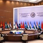 The SCO states contribute 24 percent to the world’s gross domestic product and accounted for 17.5 percent of world trade in 2020, a volume of activity that is enticing for poorer states in Eurasia. Photo: Sergei Bobylev, TASS.