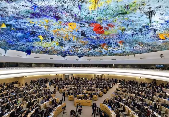 UN Human Rights Council session. Photo: OHCHR.