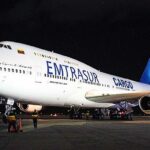 The stolen EMTRASUR plane. Photo: OT Archive.