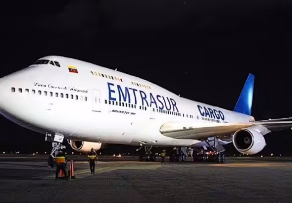 The stolen EMTRASUR plane. Photo: OT Archive.