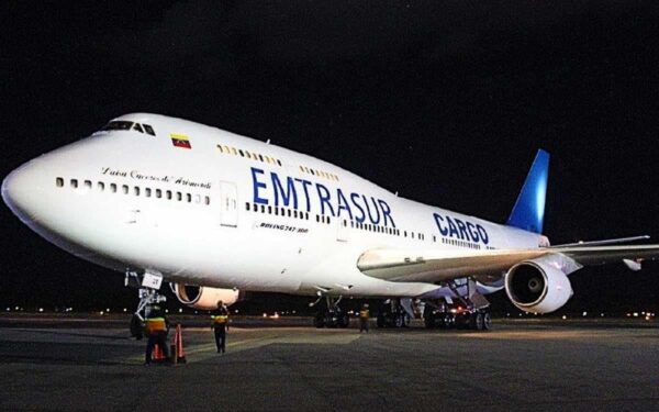 The stolen EMTRASUR plane. Photo: OT Archive.