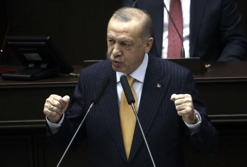 Turkish President Recep Tayyip Erdogan. File photo.