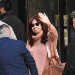 Argentinian Vice President Cristina Fernández de Kirchner the day after the assassination attempt. Photo: RTVE.