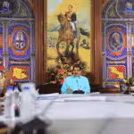 President Maduro during a meeting between PSUV leadership and cabinet vice-president held this Monday, September 5, 2022. Photo: Presidential Press.