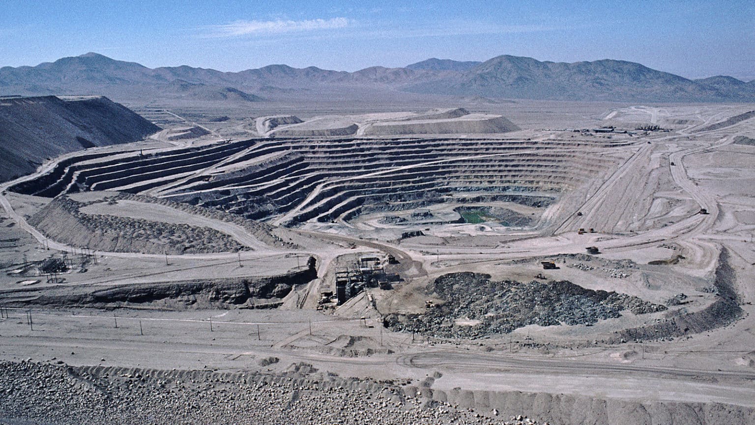 A lithium mine in Chile. File photo.