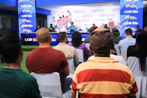 President Maduro denounces US campaign against migration from Latin American countries. Photo: Presidential Press.