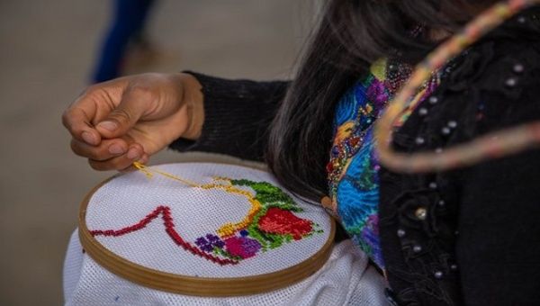 The national budget does not pay attention to the situation of indigenous women, Silvia Menchú, one of the leaders of the Consortium for Sexual and Reproductive Rights platform said. Sep. 13, 2022. Photo: Twitter/@WmnsJusticeInit.