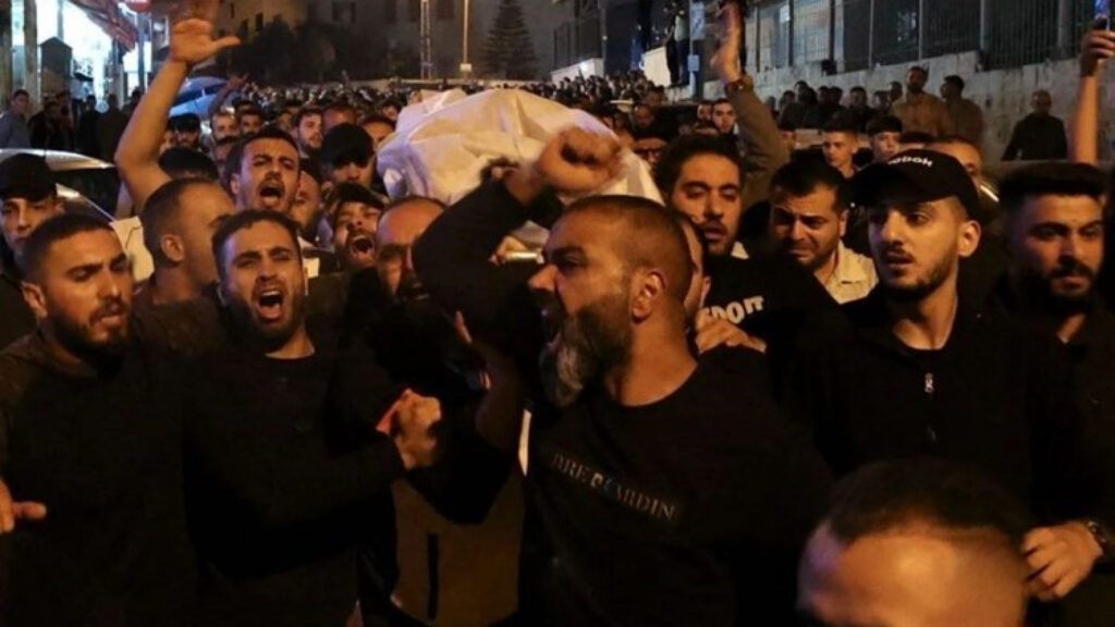 As the number of martyrs increased, Palestinians call for general mobilization. Photo: Al Mayadeen.