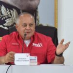 Diosdado Cabello, Vice President of the United Socialist Party of Venezuela (PSUV), speaks during a press Conference. Photo: File.