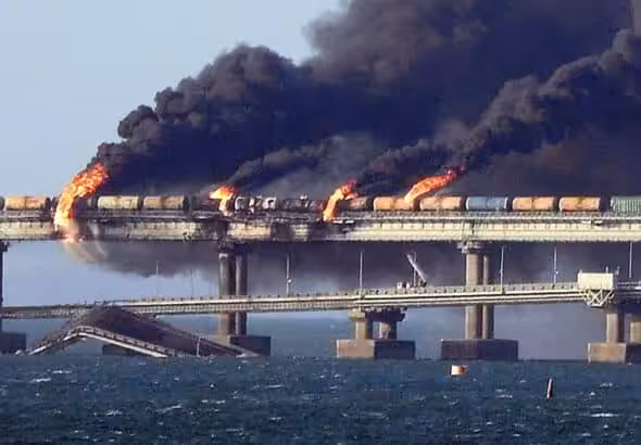 Crimean Bridge Terrorist Attack. File photo.