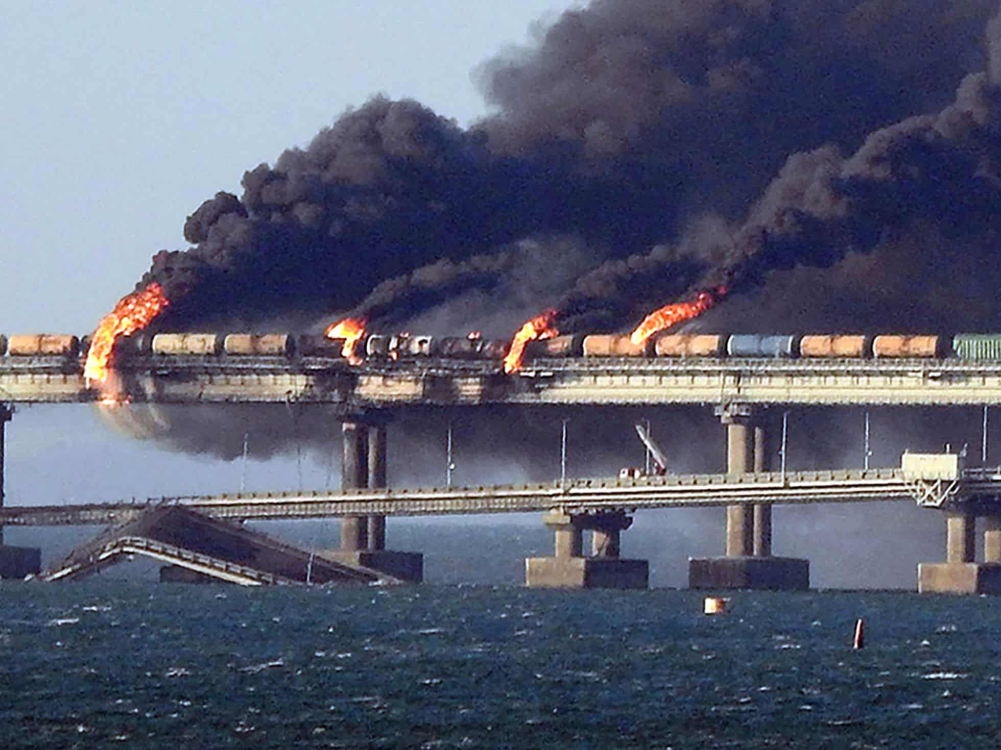 Crimean Bridge Terrorist Attack. File photo.