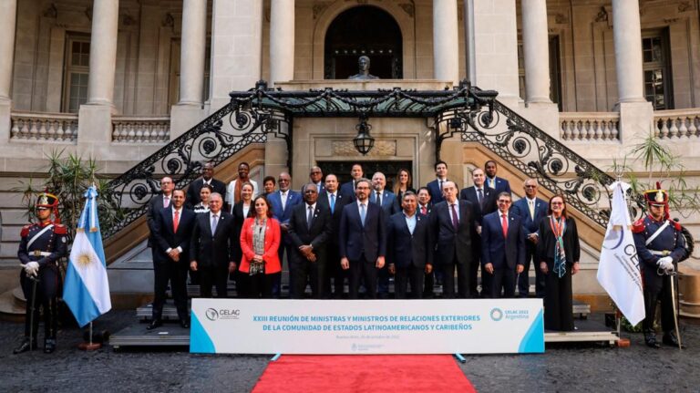 Dialogue of Foreign Ministers and High Authorities of CELAC in Buenos Aires. Photo: Twitter, @efrain_gp.