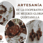 Postcard showing artworks done by members of the Gloria Quintanilla Women's Cooperative of Nicaragua. Photo: Winnie Narváez.