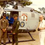 Australian Ambassador Tom Critchley enjoyed his May 1980 trip to military-occupied East Timor, receiving the happy hospitality and generous assistance of his kind hosts, the Indonesian military. The trip followed inconvenient media reports of the genocidal famine that had killed as many as 180,000, and that the Australians had worked so hard to keep secret. Photo: Department of Foreign Affairs.