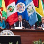 Antony Blinken and Luis Almago discuss so called "Human Rights" during the OAS meeting.