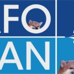 NAFO logo emulating NATO logo. Photo: NAFO.