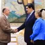 President of Venezuela Nicolás Maduro, received this Tuesday, October 4, the Colombian Minister for Foreign Affairs Álvaro Leyva. Photo: Presidential Press.