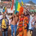 Ethiopians Demonstrate In Support Of Central Government. Photo: New Ghana.
