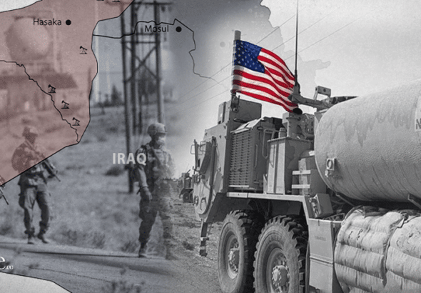 The US military and its Kurdish allies steal 80 percent of Syria’s daily oil production and smuggle it into Iraq for distribution. Photo: The Cradle.